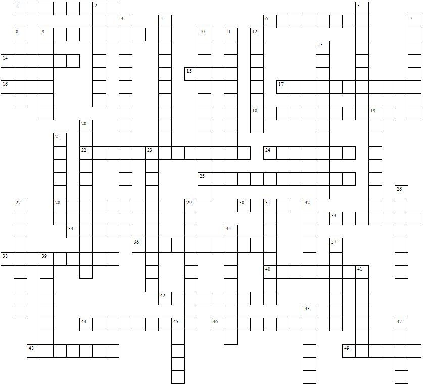 Free Printable United States Crossword Puzzle States And Capitals 