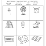 Free Printable Worksheets On Potential And Kinetic Energy Free