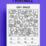 Free Space I Spy Printable Activity For Kids In 2021 Crazy Laura