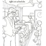 Free The Polar Express Coloring Pages Printable