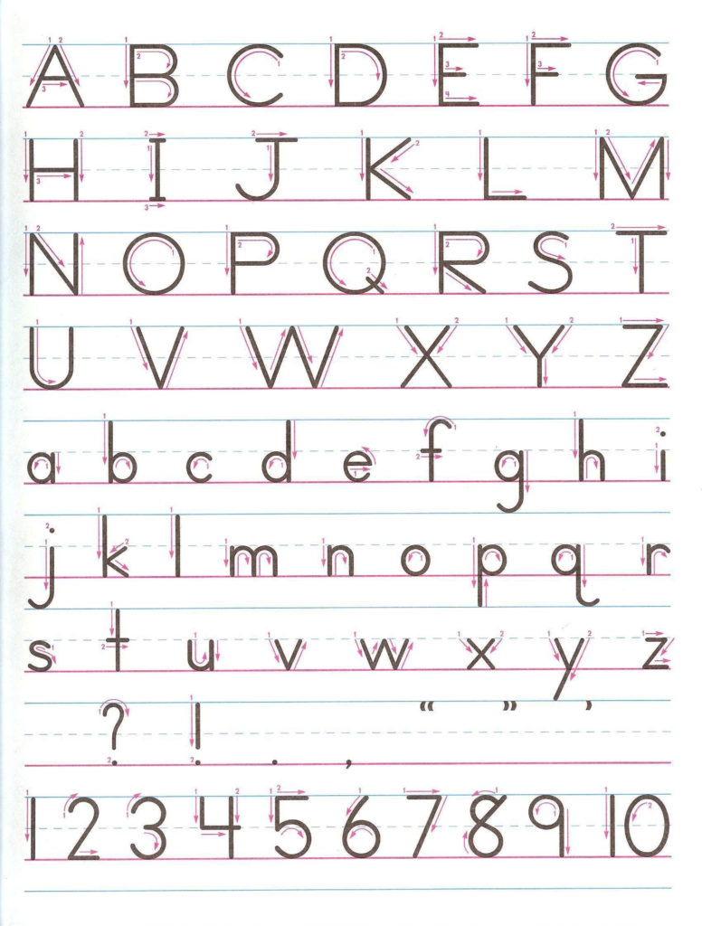 Handwriting Without Tears Worksheets Free Printable Free