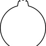 Hanging Ornament Blank Template Rooftop Post Printables