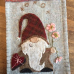 Hartly Gnome Pattern For Wool Appliqu Etsy Wool Felt Projects
