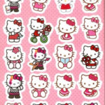 Hello Kitty Stickers Hello Kitty Printables Kitty Wallpaper Cat