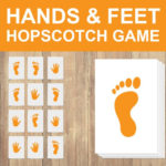 Hopscotch Hands And Feet Game Interactive Party Board Game For Kids