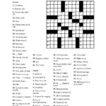 Interesting Crossword Puzzles Easy Printable Rubybursa Com Crossword