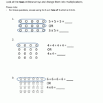 Introduction To Multiplication Worksheets 2nd Grade
