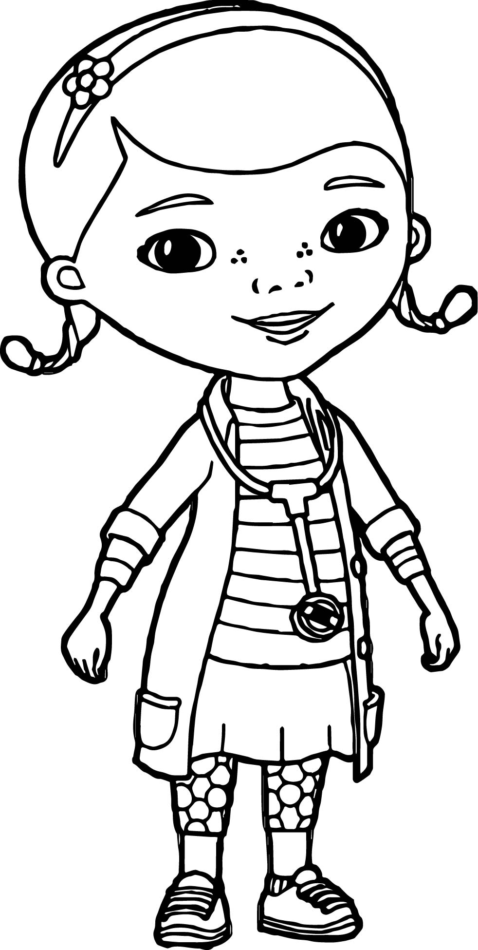 Just Doc McStuffins Coloring Page Wecoloringpage