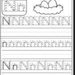 Letter N Worksheet Letter N Worksheet Tracing Worksheets Preschool