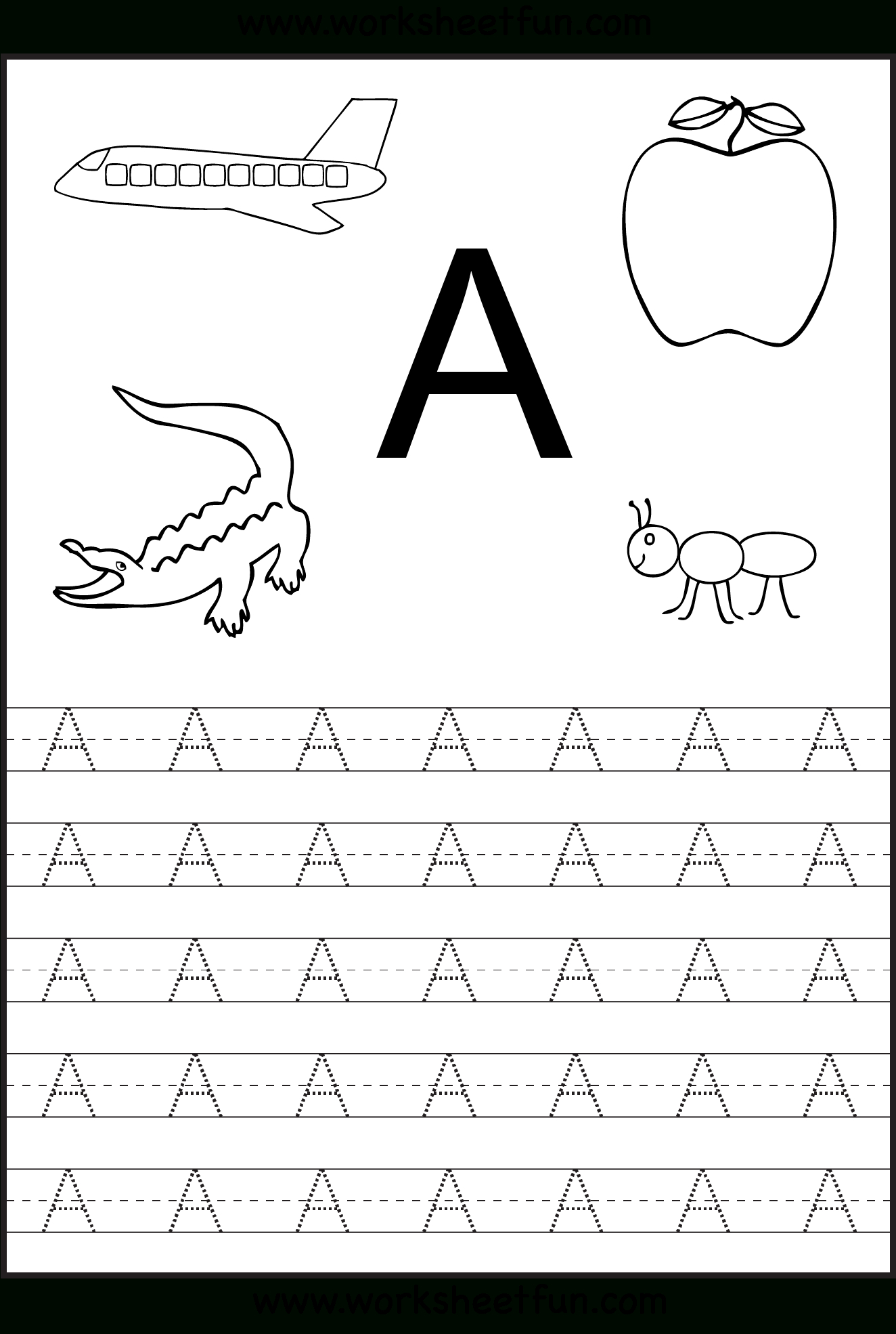 Letter Tracing Worksheets Pdf Free TracingLettersWorksheets