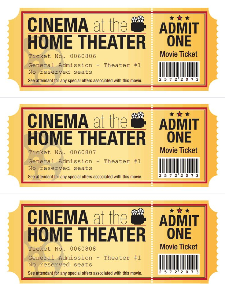 Movie Ticket pdf Google Drive Movie Tickets Movie Night Printables 