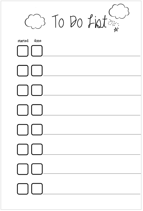 MsWenduhh Planning Printable To Do And Wish Lists For Pocket 