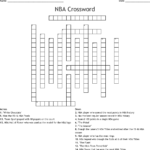 Nba Crossword Puzzles Printable Printable Template Free