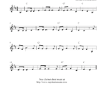 O Christmas Tree O Tannenbaum Free Christmas Clarinet Sheet Music Notes