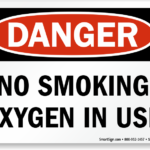 Oxygen In Use Signs MySafetySign
