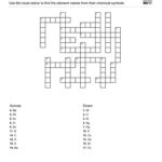 Periodic Table Puzzle Worksheet Answers Atoms And Periodic Table