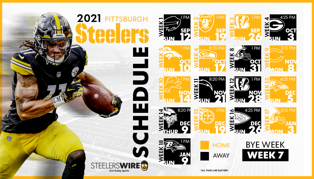 Pittsburgh Steelers 2025 Schedule Mobile Desktop 