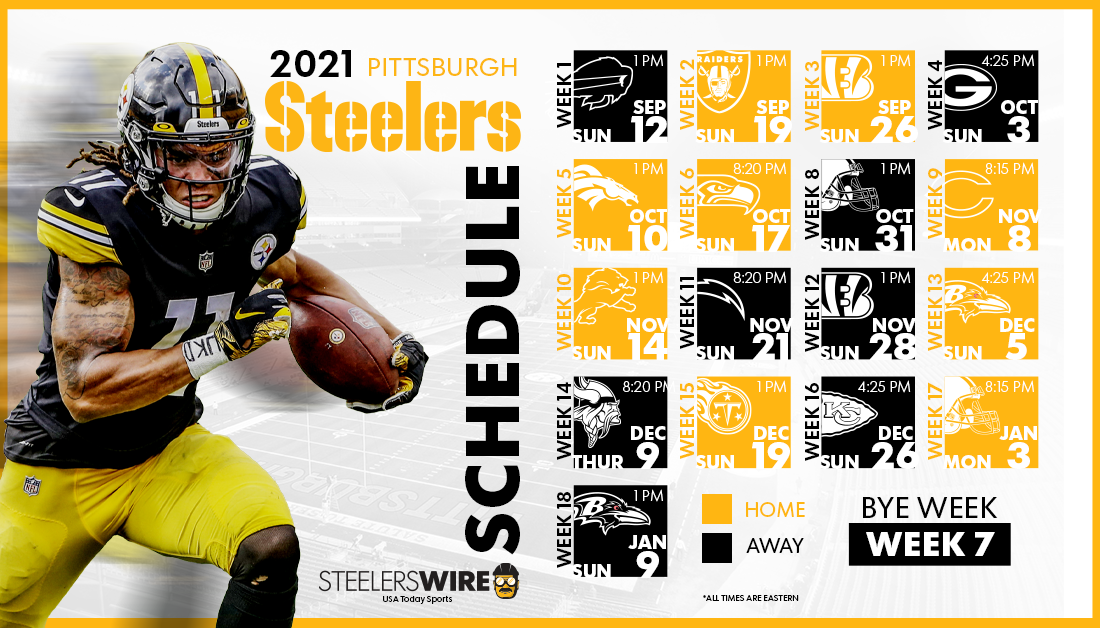 Pittsburgh Steelers 2021 Schedule Mobile Desktop 