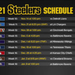 Pittsburgh Steelers Release 2021 NFL Schedule