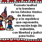Pledge Of Allegiance Bilingual Posters Freebie SPANISH Learning