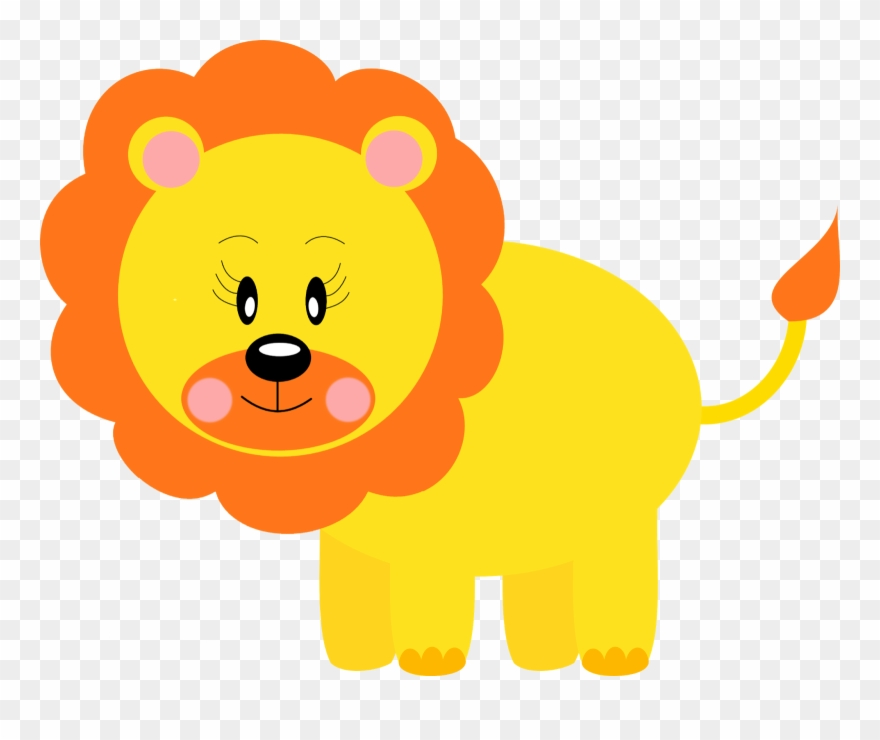 Png Free Free Printable Baby Jungle Animal Clipart Le o Safari Png 