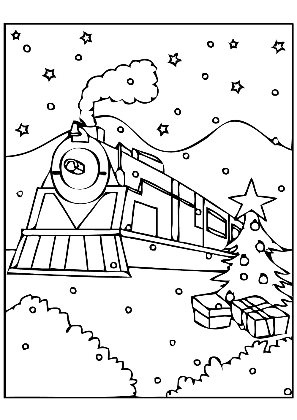 Polar Express Coloring Pages Best Coloring Pages For Kids