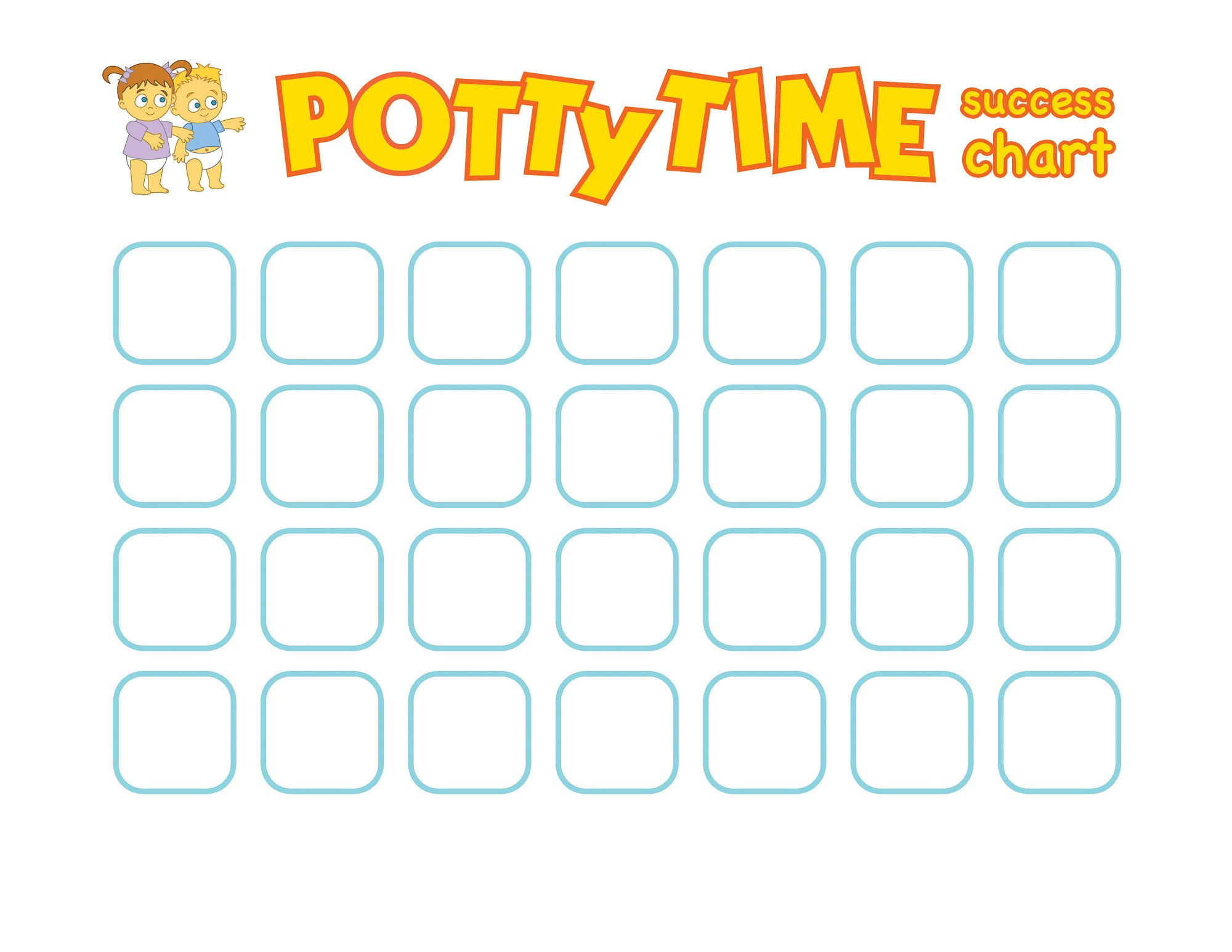 Potty Charts For Children Activity Shelter