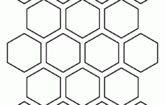 Printable 2 Inch Hexagon Template