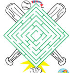 Printable Baseball Activity Sheet AlexBrands Baseball