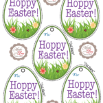Printable Easter Tag FREEBIE Easter Gift Tag Easter