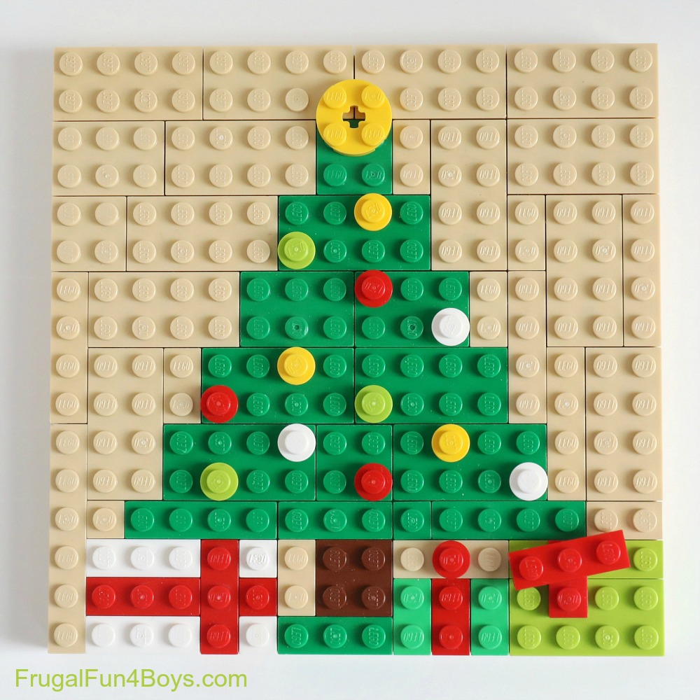 Printable LEGO Christmas Building Cards Frugal Fun For Boys And Girls