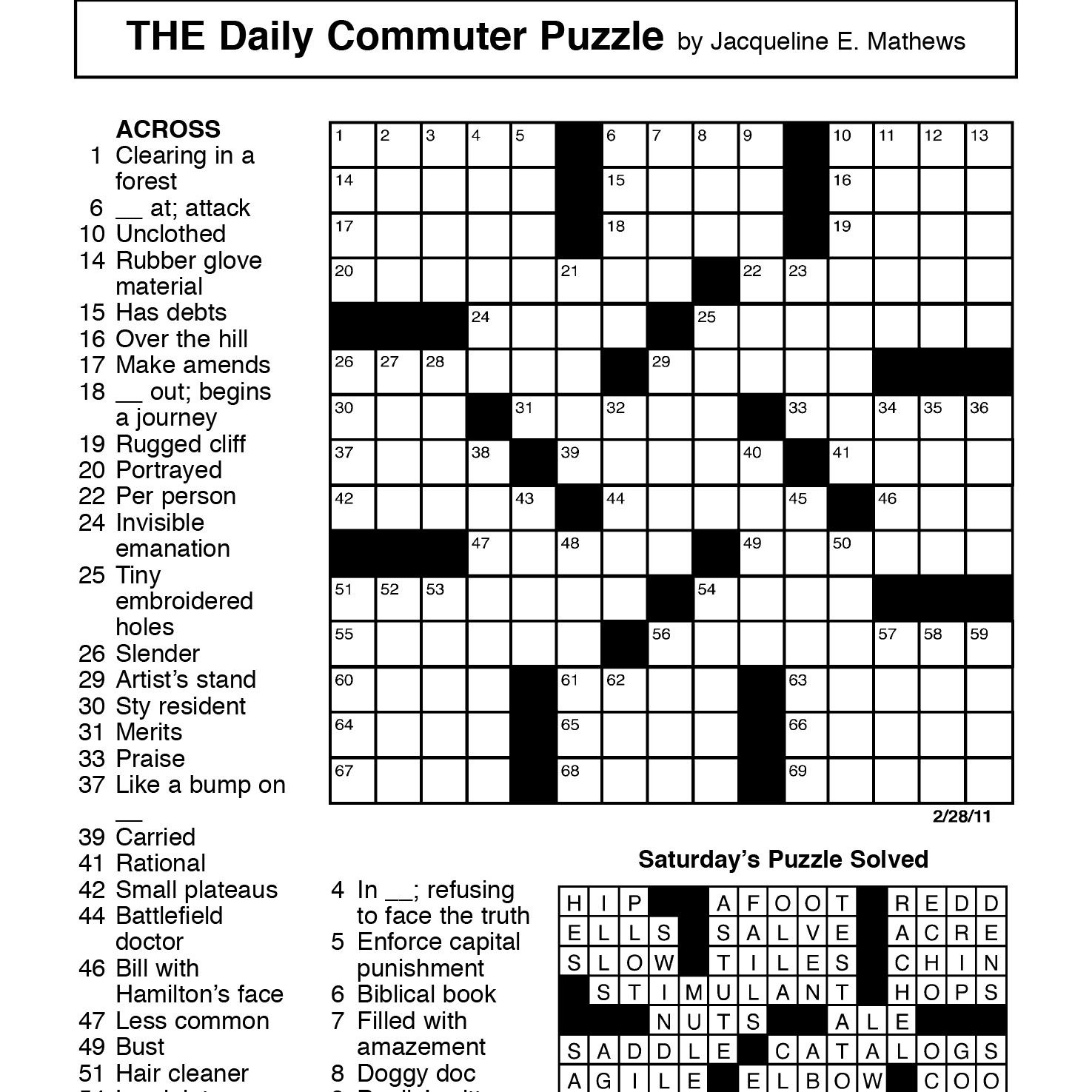 Printable Nea Crossword Puzzle Printable Crossword Puzzles