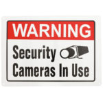 Printable Video Surveillance Signs Free Free Printable