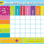 Reward Chart Template For Kids Preschool Reward Chart