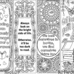 RicLDP Artworks Printable Coloring Bookmarks