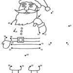 Santa Claus Connect The Dots Count By 2 S Christmas