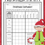 Teach Child How To Read Free Printable Christmas Math