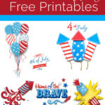 Top 10 Awesome And Creative 4th Of July Free Printables 4th Of July