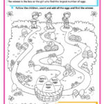 Treasure Hunt Eggs English ESL Worksheets For Distance Learning And