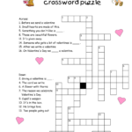 Valentine S Crossword Hard Difficult Level