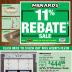 Is Menards 11 Rebate On Everything Printable Form 2022   Menards 11 Rebate Form 2023