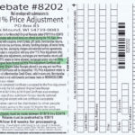 Menards 11 Price Adjustment Rebate 8202 Purchases 8 18 Printable    Menards Rebate Form For 11