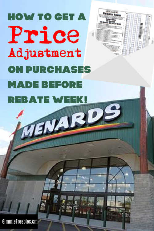 Menards 11 Rebate 2023 Form