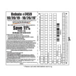 Menards Rebate Form For Purchses Before 11 Off MenardsRebate Form   Menards Rebate Form 11 Off