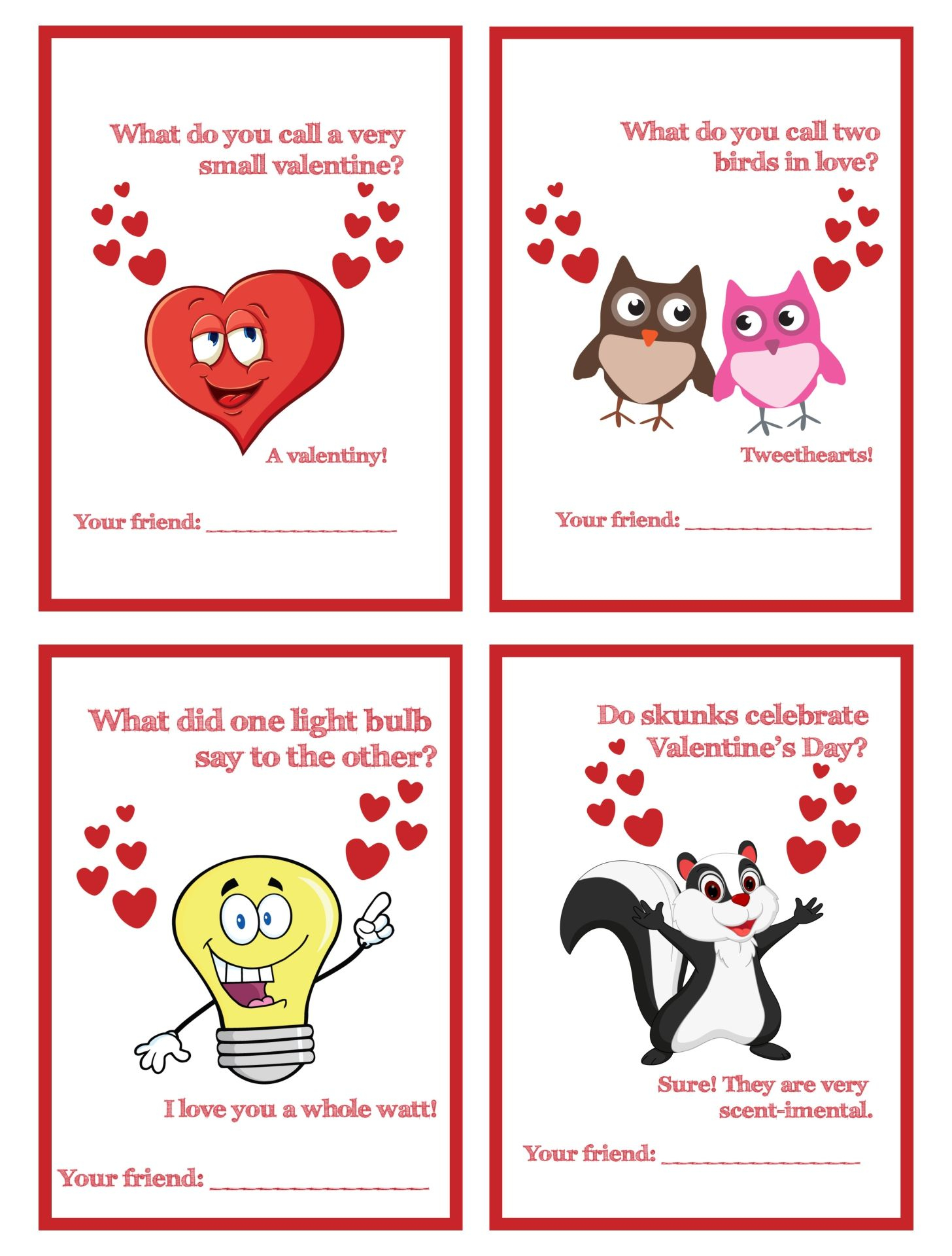 Printable Valentines Cards For Husband