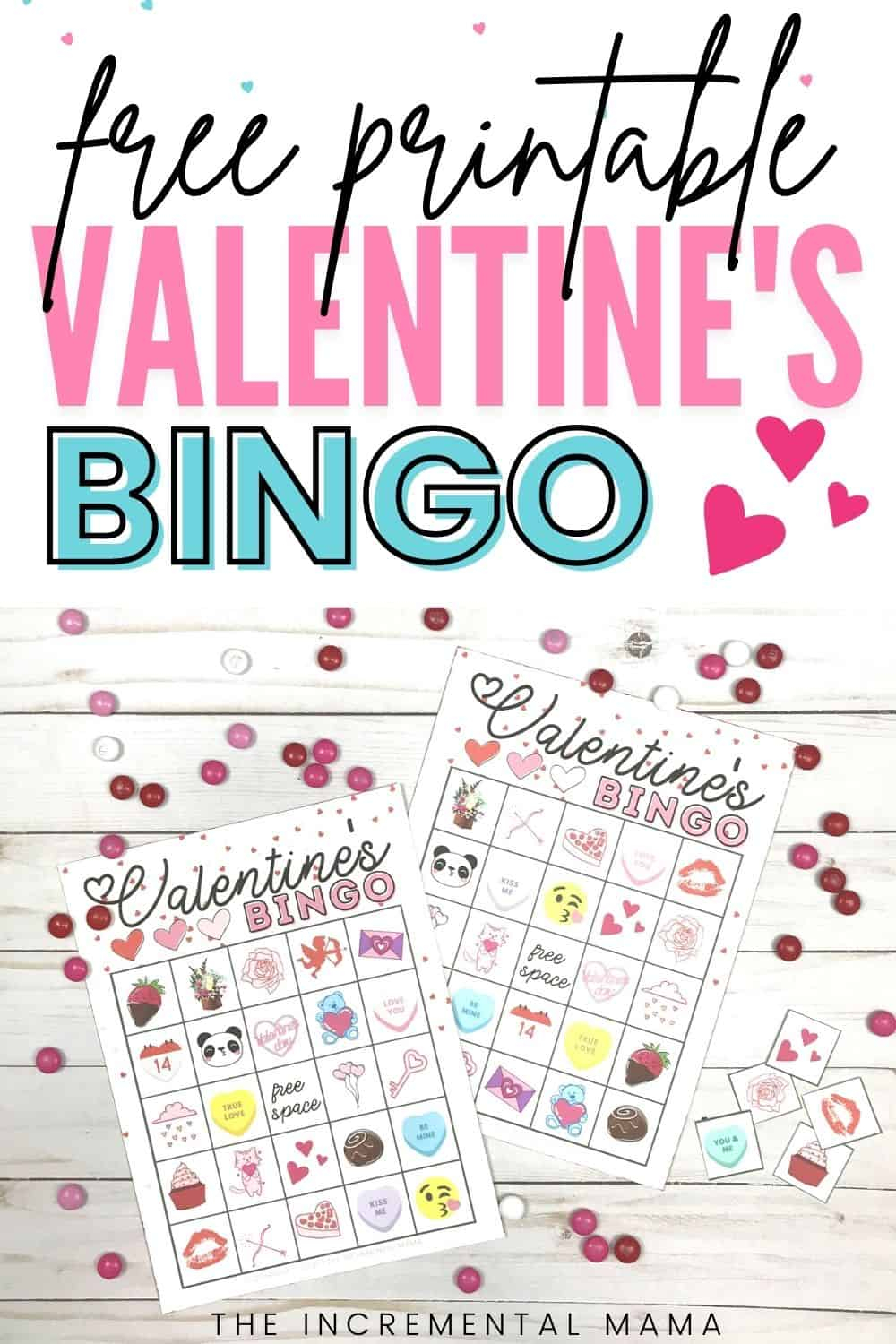 Bingo Dia Valentine Printables