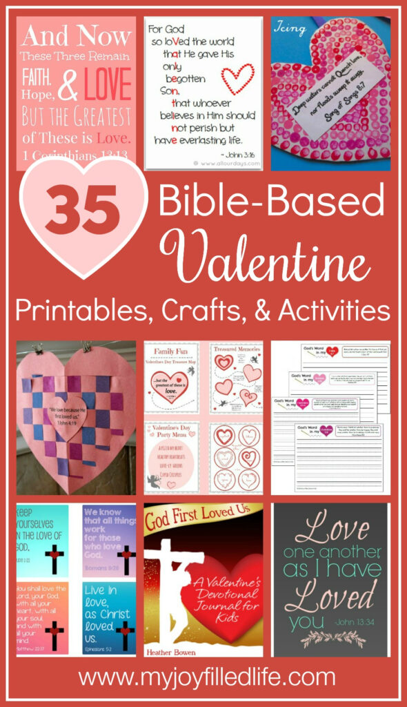 Bible Verse Based Valentine Printables