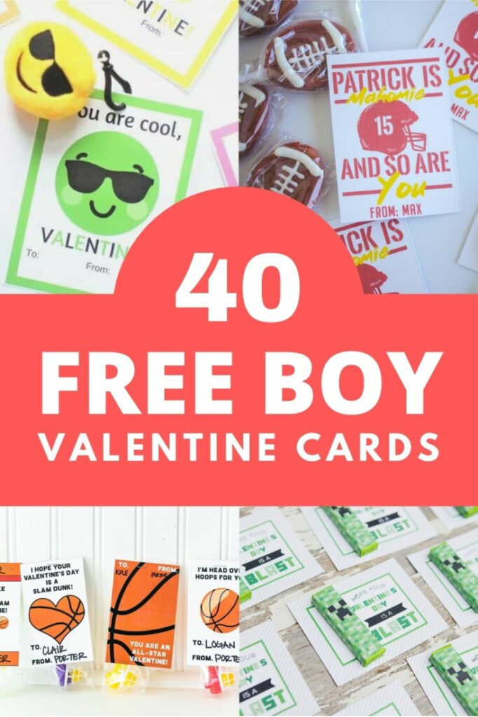 Free Boy Valentine Printables