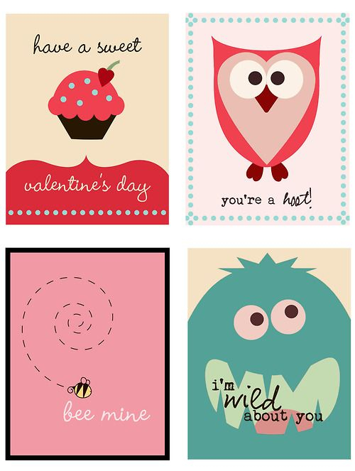 Free Printable Valentine Cards For Coworkers