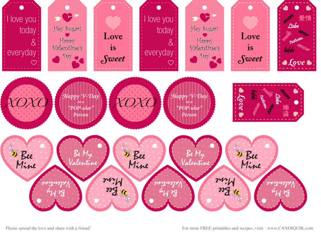Free Valentine Templates Printable